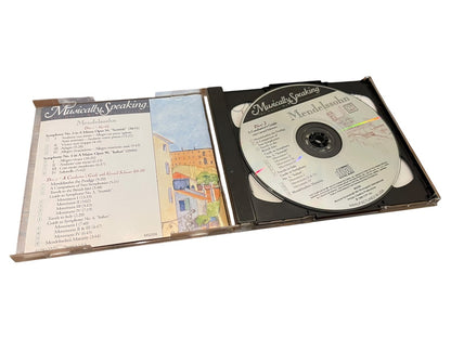 Mendelssohn Schwarz Musically Speaking Great Works Collection 2 Discs CDs