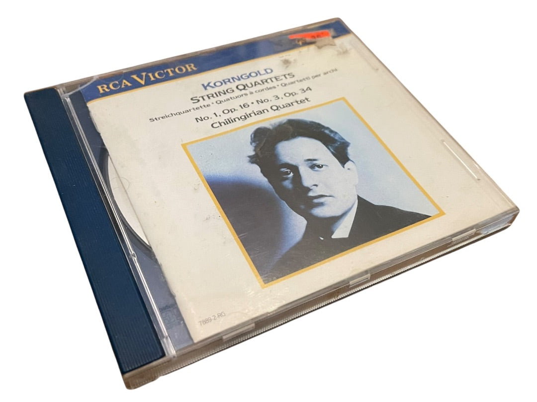 Korngold - Chilingirian Quartet: String Quartets Nos. 1 & 3 CD RCA