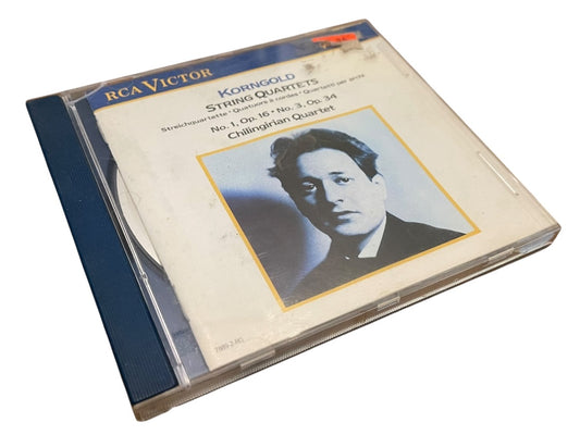 Korngold - Chilingirian Quartet: String Quartets Nos. 1 & 3 CD RCA