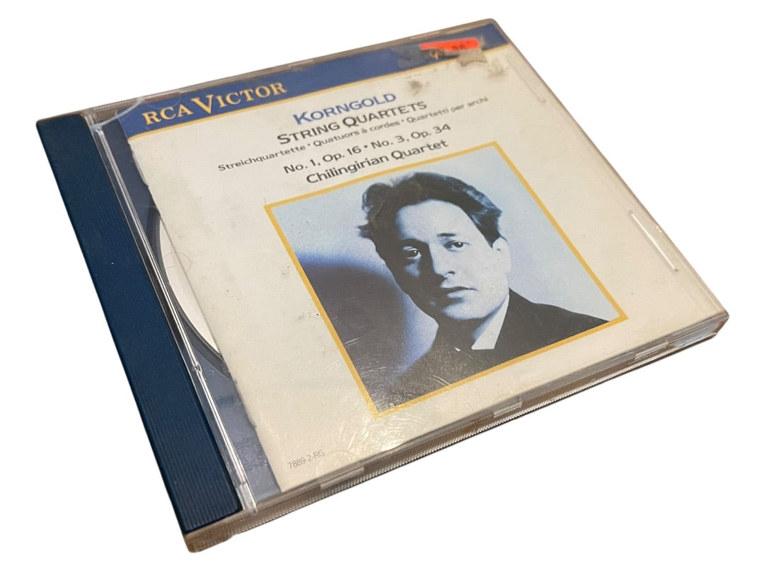 Korngold - Chilingirian Quartet: String Quartets Nos. 1 & 3 CD RCA