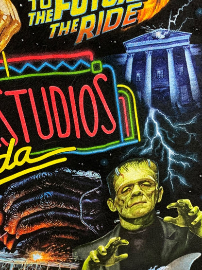 Medium Universal Studios Adult Retro Marquee Ringer T-Shirt