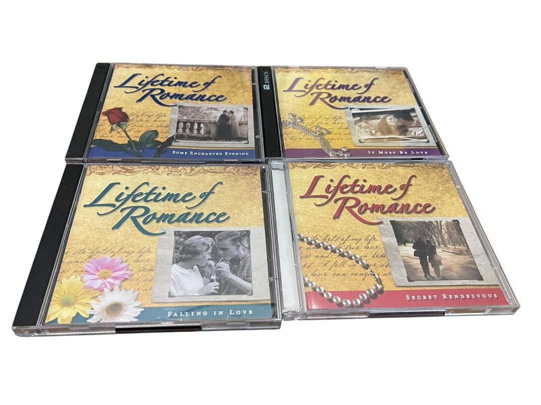 Time Life Lifetime of Romance 8 CD Set 120 Songs 2004 Various Artists