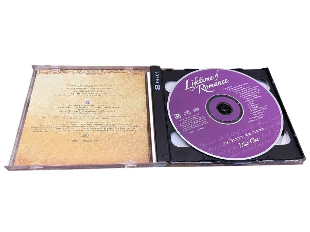 Time Life Lifetime of Romance 8 CD Set 120 Songs 2004 Various Artists