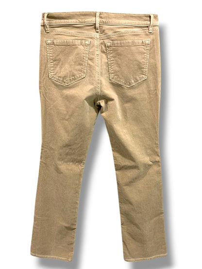 Size 6P (28) Loft Petite Womens Tan Corduroy Pants Modern Boot Cut