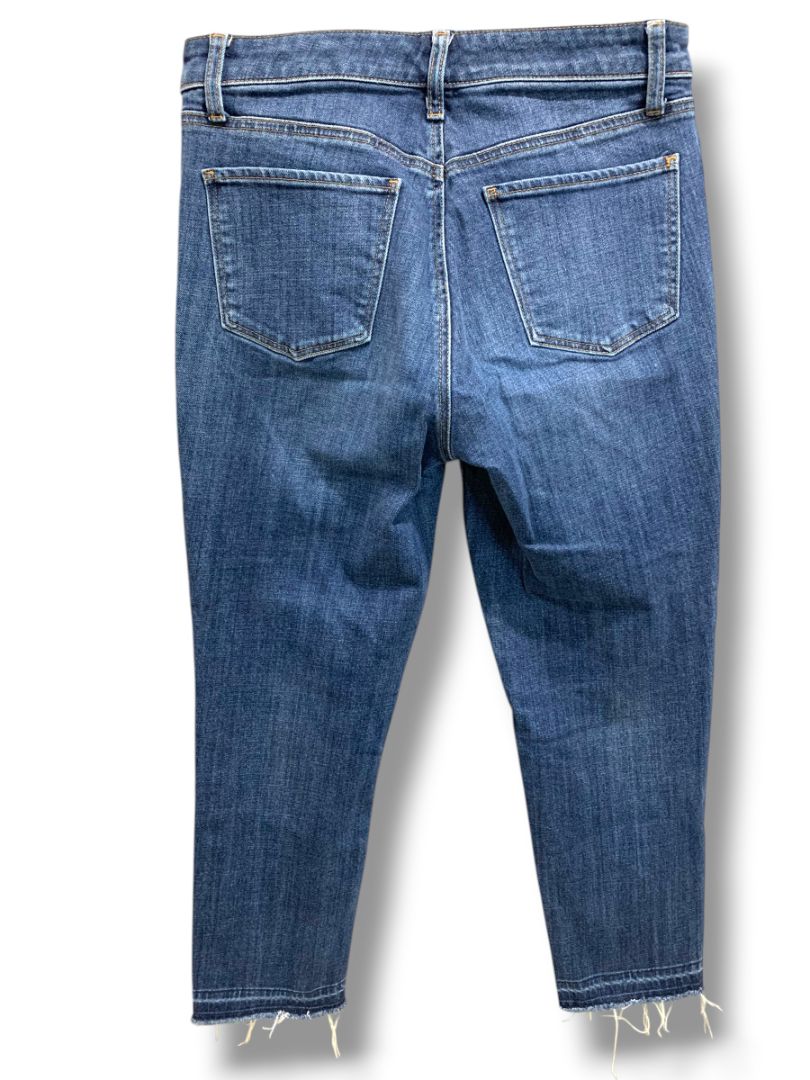 Size 6 Talbots Flawless Five-Pocket Womens Jeans Raw Hem