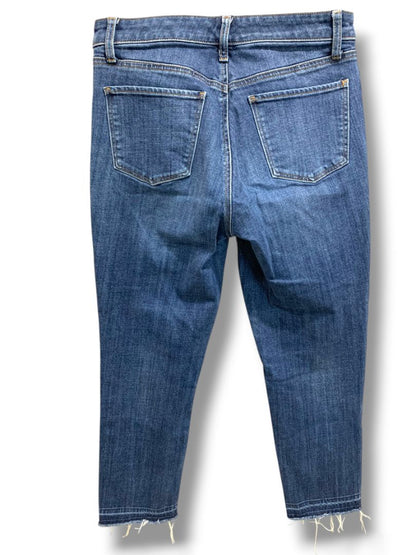 Size 6 Talbots Flawless Five-Pocket Womens Jeans Raw Hem