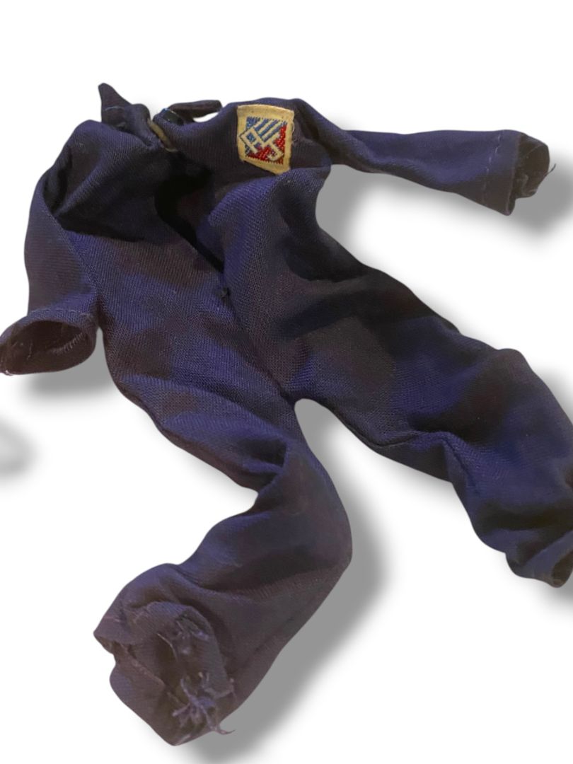 1970s Mego Action Jackson Action Figure Jumpsuit Jacket Helmet