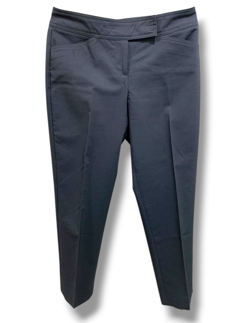Size 4P Talbots Petites Navy Blue Curvy Dress Pants