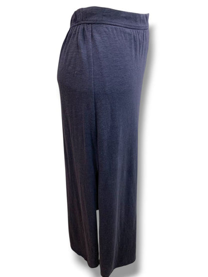 Large Abercrombie Kids Navy Blue Maxi Skirt Long Slit Lined Mini