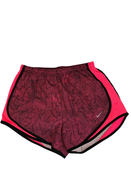 Small Nike Dri-Fit Womens Pink Neon Black Running Shorts