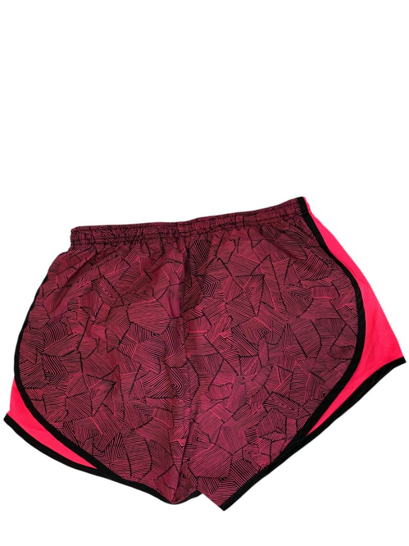 Small Nike Dri-Fit Womens Pink Neon Black Running Shorts