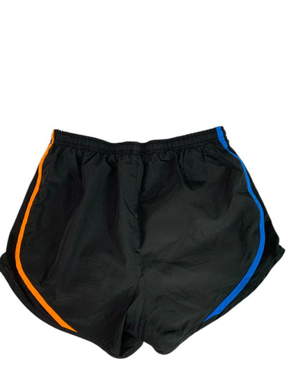 Small Nike Dri-Fit Womens Black Rainbow Neon Trim Running Shorts