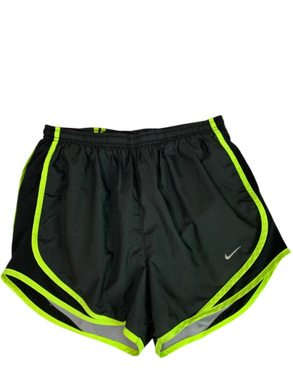 Small Nike Dri-Fit Womens Black Neon Trim Running Shorts