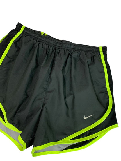 Small Nike Dri-Fit Womens Black Neon Trim Running Shorts