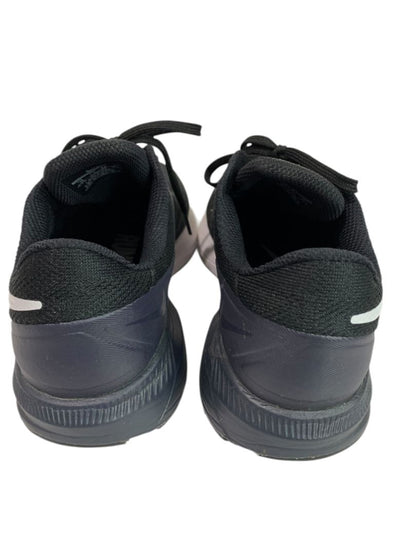 Size 10 Nike Womens Zoom Structure 22 Black Sneaker Running Shoe AA1640-002