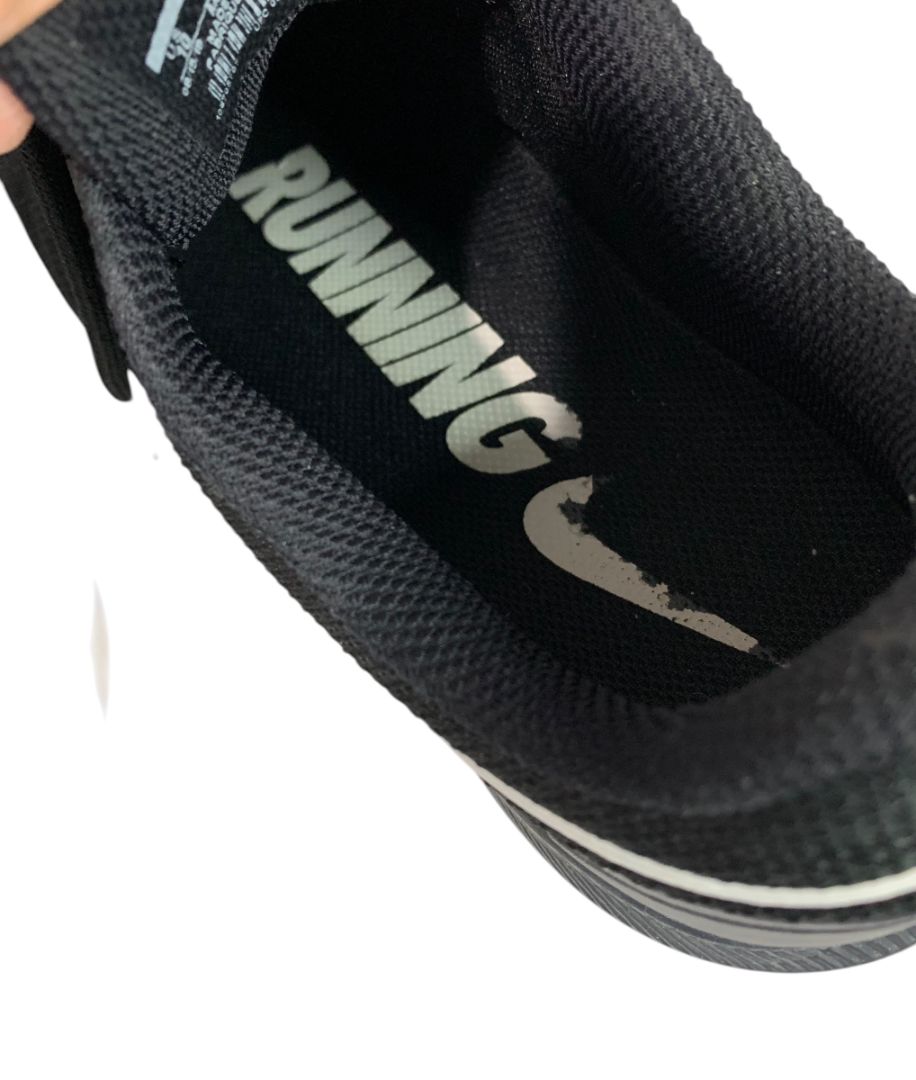 Size 10 Nike Womens Zoom Structure 22 Black Sneaker Running Shoe AA1640-002