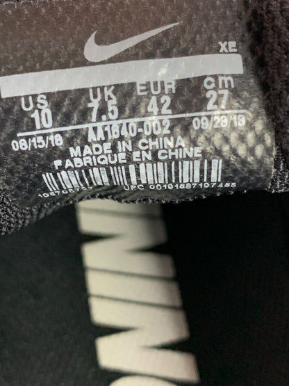 Size 10 Nike Womens Zoom Structure 22 Black Sneaker Running Shoe AA1640-002