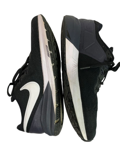 Size 10 Nike Womens Zoom Structure 22 Black Sneaker Running Shoe AA1640-002