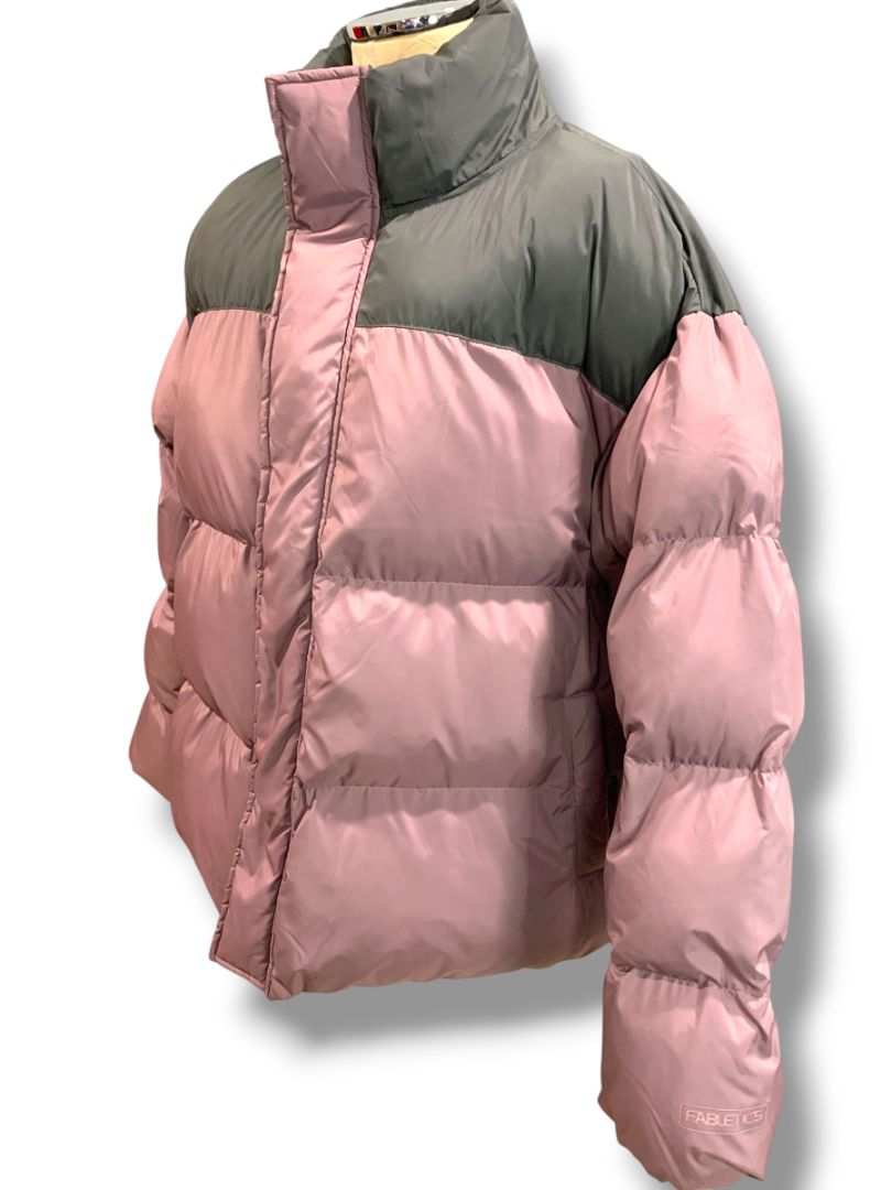 Size XXL Fabletics Womens Winter Puffer Coat Mauve Gray