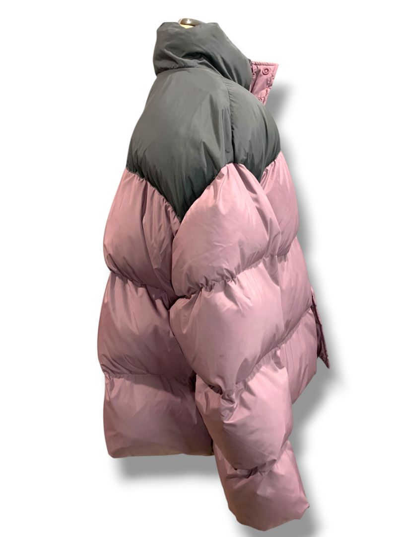Size XXL Fabletics Womens Winter Puffer Coat Mauve Gray