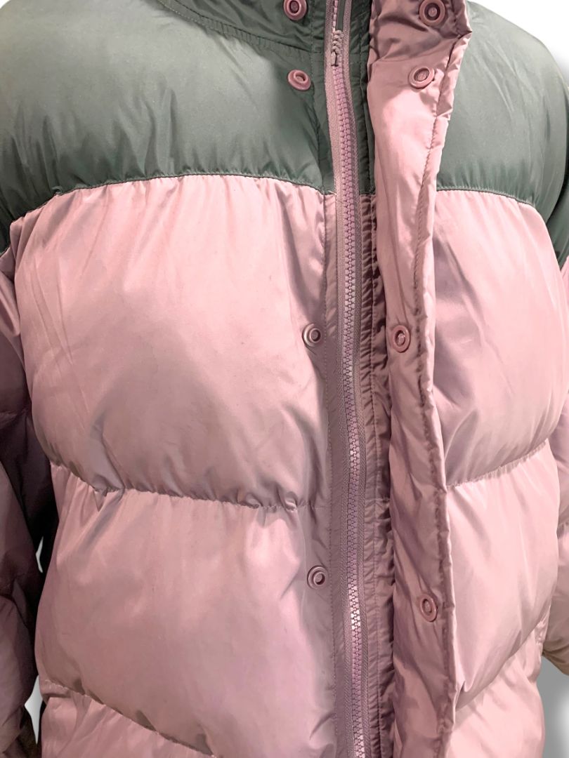 Size XXL Fabletics Womens Winter Puffer Coat Mauve Gray