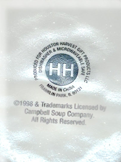 1998 Houston Harvest Cambell Soup Company Mug Pot Belly