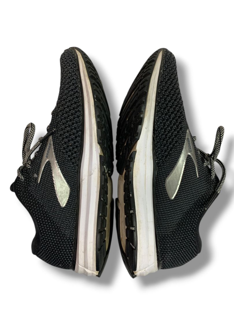 Size 8.5M Brooks Womens Charcoal Knit Revel Running Shoe Sneaker