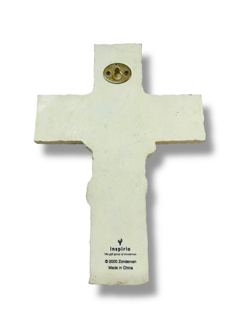 Decorative CROSS Inspirio The Lord Bless U n Keep U Verse 6:24-26 Wall 8"