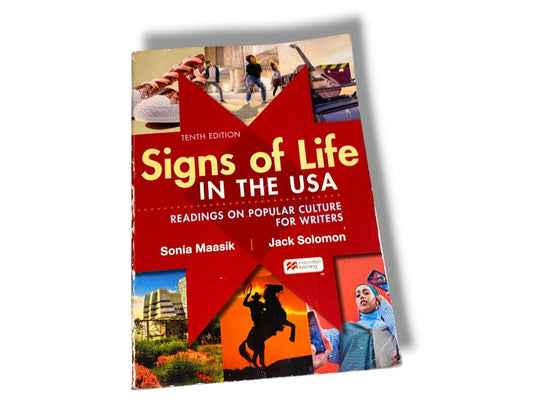 Signs of Life in the USA PaperbackMaasik Sonia Solomon 10th Edition
