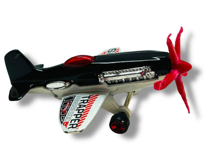 2004 Hot Wheels Thrill Racers "Mad Propz" Airplane Diecast Speed Trapper 3"