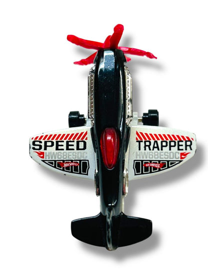 2004 Hot Wheels Thrill Racers "Mad Propz" Airplane Diecast Speed Trapper 3"