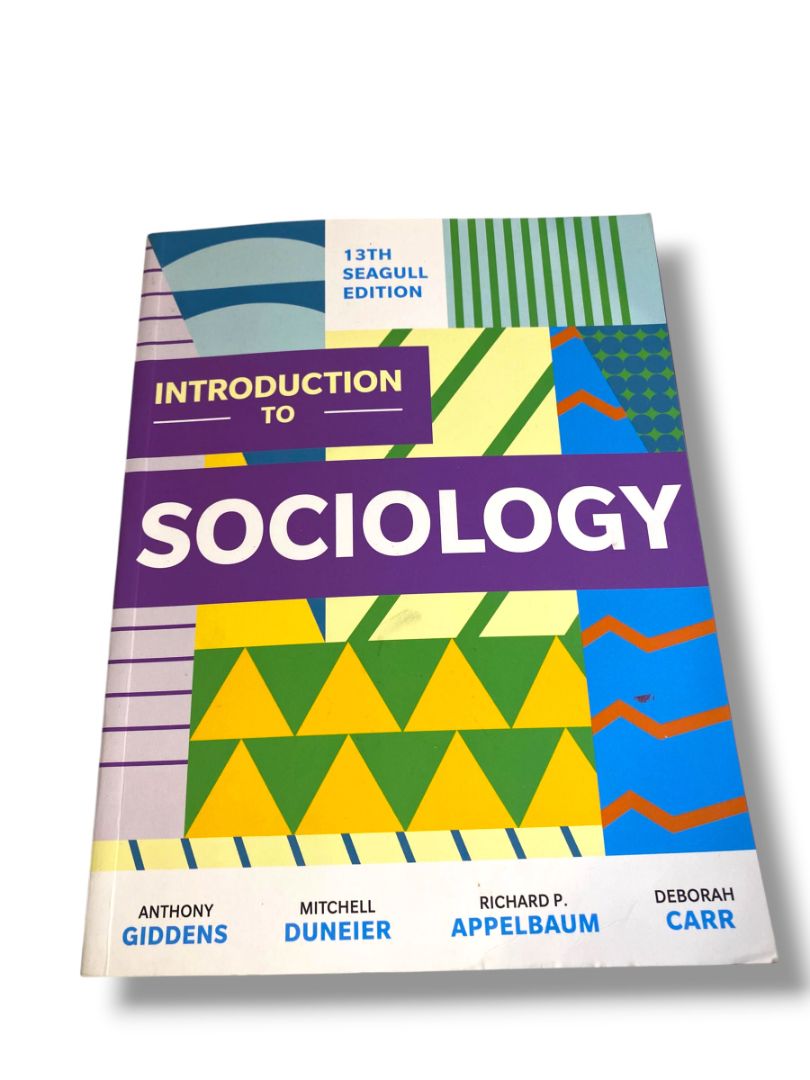 Introduction to Sociology Paperback Giddens Anthony Duneier 13th Seagull Edition