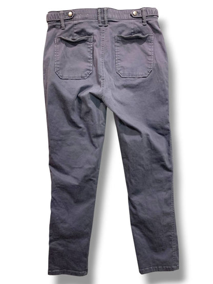 Size 10 Democracy Ab Technology Womens Gray Cargo Style Skinny Pants