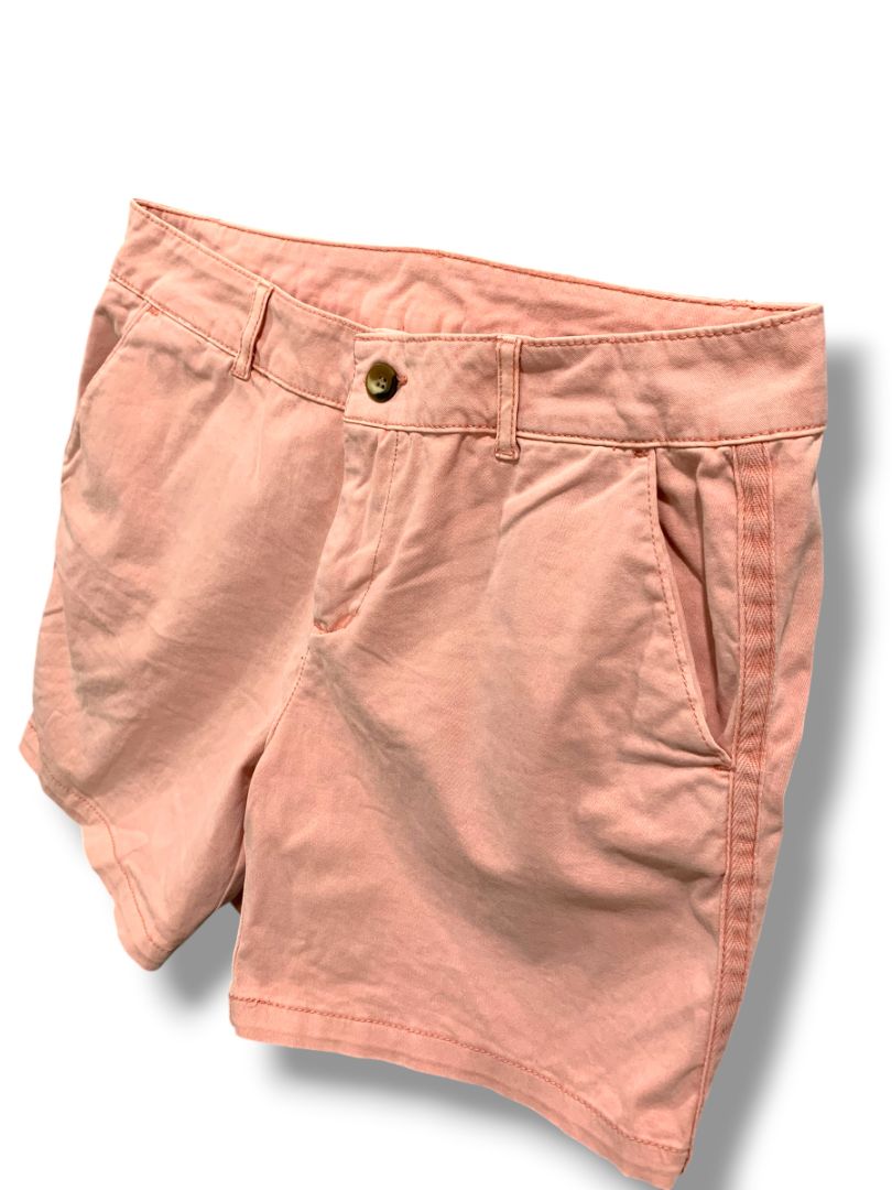 Size 8 C&C Californai Womens Pink Chino Shorts 6" Inseam