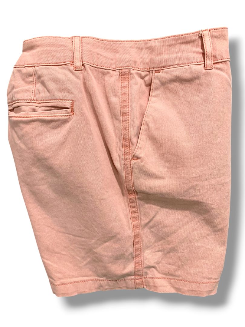 Size 8 C&C Californai Womens Pink Chino Shorts 6" Inseam