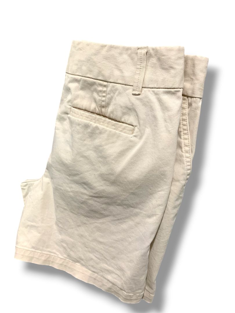 Size 10 Loft Womens Tan The Riviera Short Chino Style 6" Inseam