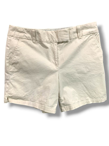 Size 10 Loft Womens Tan The Riviera Short Chino Style 6" Inseam