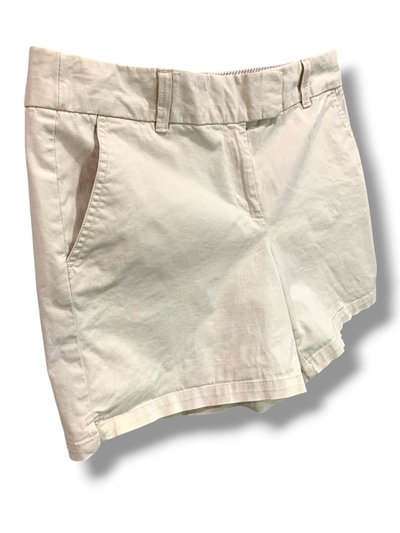 Size 10 Loft Womens Tan The Riviera Short Chino Style 6" Inseam