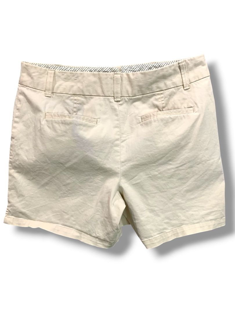 Size 10 Loft Womens Tan The Riviera Short Chino Style 6" Inseam