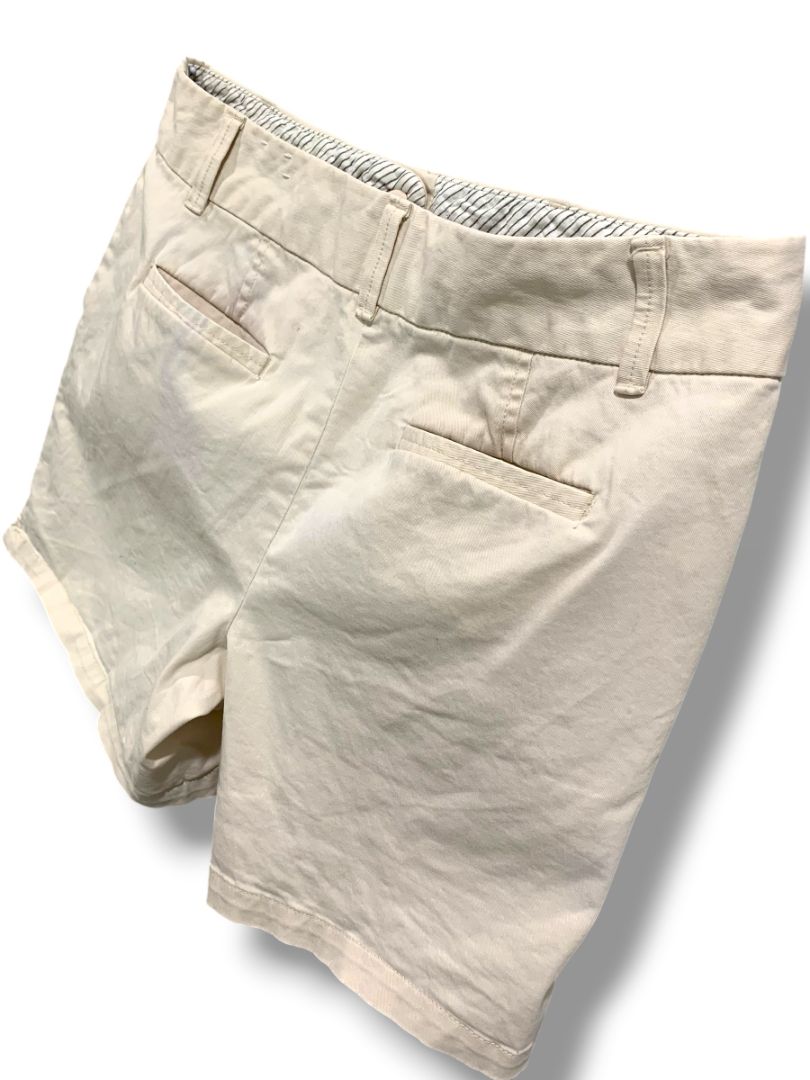 Size 10 Loft Womens Tan The Riviera Short Chino Style 6" Inseam