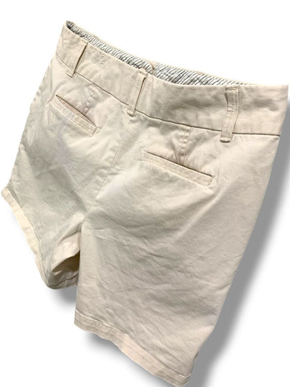 Size 10 Loft Womens Tan The Riviera Short Chino Style 6" Inseam