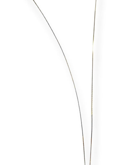 Ann Taylor Loft Goldtone Pink 1.5" Pendant Necklace 31-33" Chain