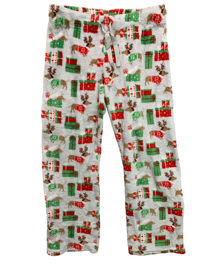 Medium daydream Womens Fleece Holiday Christmas Pull On Sleep Pants
