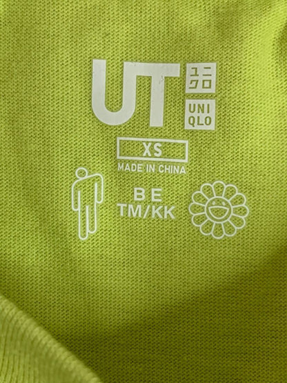 XS Uniqlo UT Billie Eilish Takashi Murakami Womens Tshirt Chartreuse