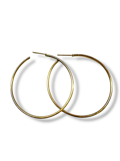 Lot of 3 Pair Hook Latchback Earrings Pierced 1.75"-2" Thin