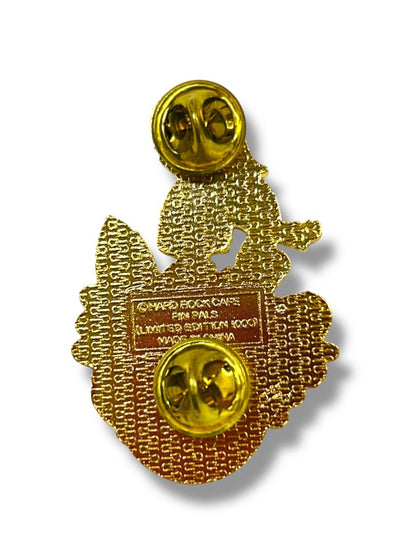 Vintage 12th Anniversary Honolulu Hula Girl Pin Hard Rock Cafe 2" Limited Edition