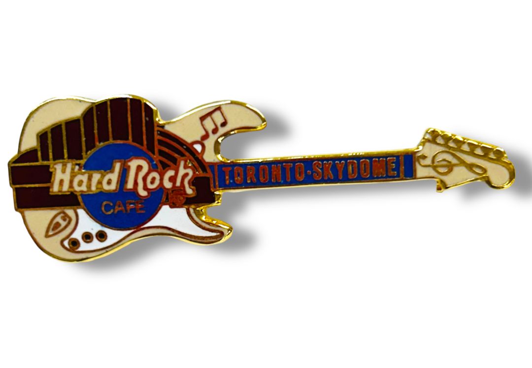 Lot of 7 Hard Rock Cafe Pins 2.25" Honolulu Philadelphia Toronto More