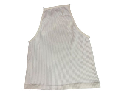 Size XS Aeropostale Womens Cream Ribbed Seamless Crop Cami