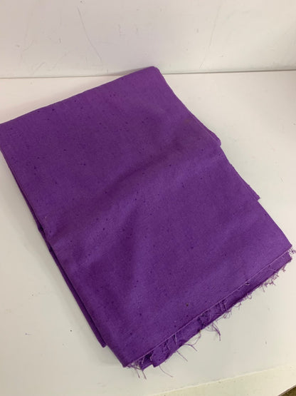 Fabric Remnant Purple Textured 46 x 43 Inch Sewing
