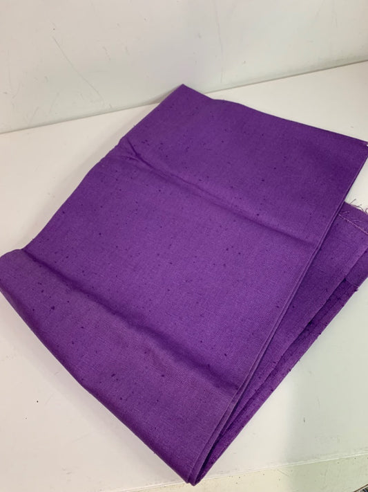 Fabric Remnant Purple Textured 46 x 43 Inch Sewing